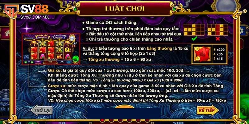 Cách nhập cuộc giải trí game slot Kho Báu Ngũ Long